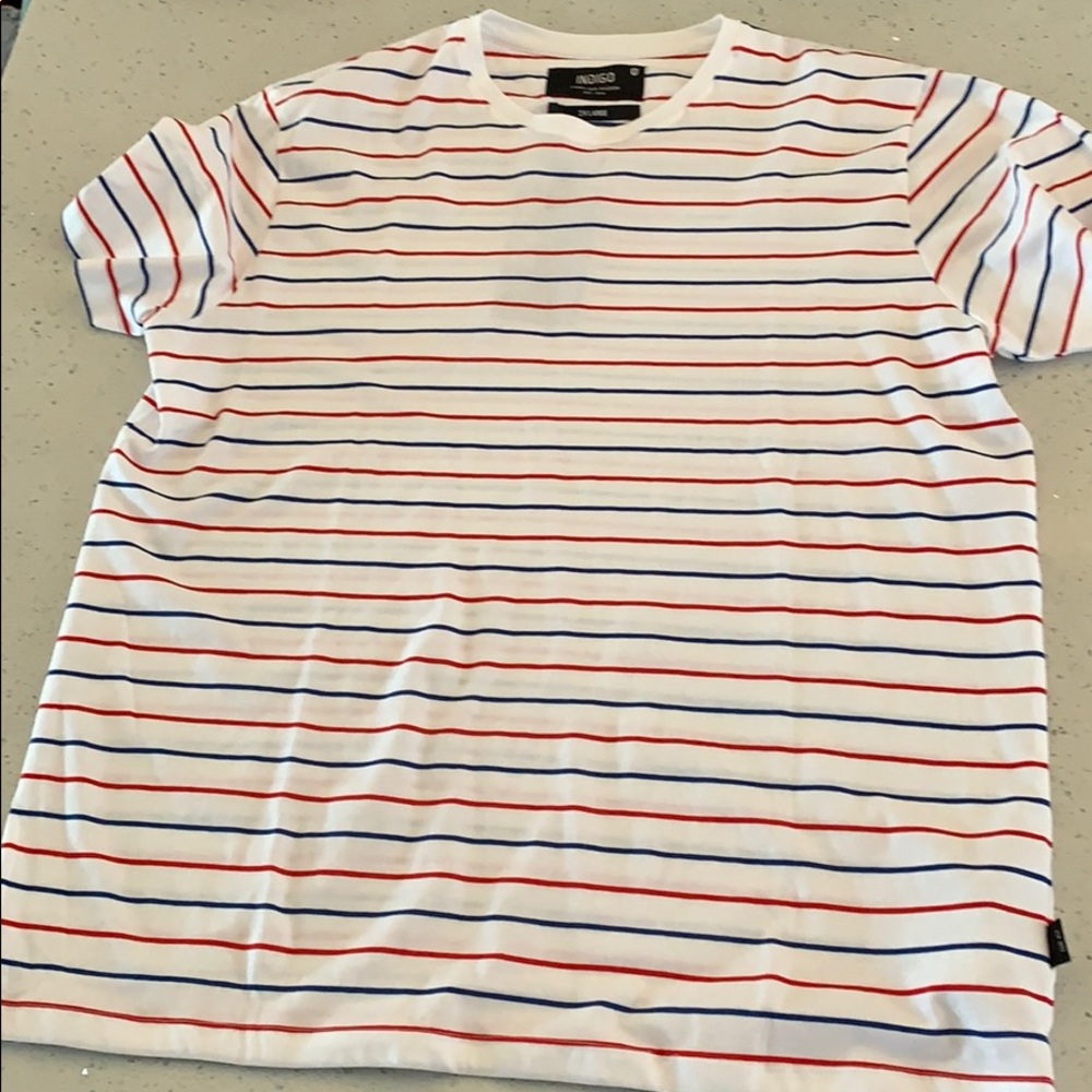 ♓️♓️Candy stripe indicode tee shirt ♓️♓️♓️